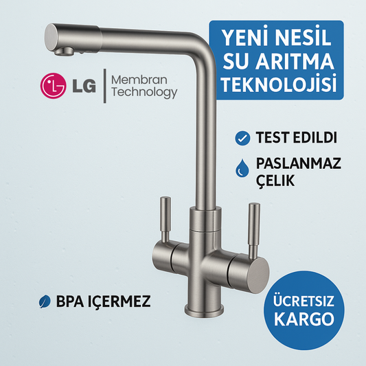 3 Yollu Musluk - Adıyaman Su Arıtma